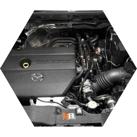 Двигатель Mazda CX-7 с коленвалом и поршнями L3YZ02200F